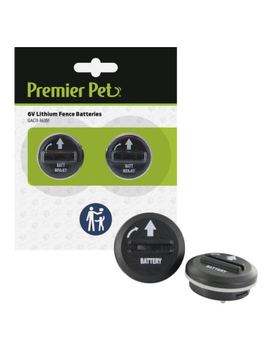Baterías de Litio 6V Premier Pet - Paquete de 2 Reemplazo