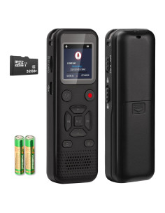 Grabadora Digital Activada por Voz dgtenk L77 72GB Audio