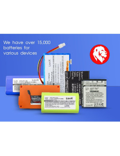 Batería recargable LIONX 18650 para AA AAA 72.8g 2