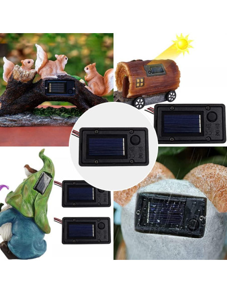 Caja de Batería Solar AQEENURA para Linternas Colgantes 4PCS