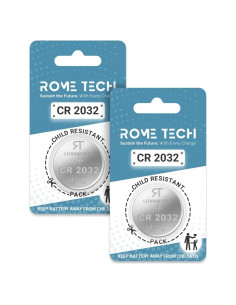 Batería CR2032 Rome Tech para Balanza de Cocina y Baño (2 pcs)