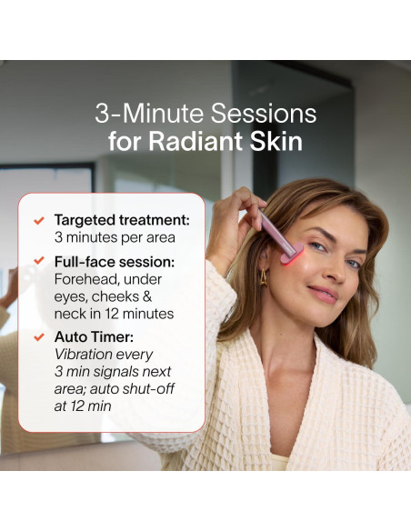 Varita de Cuidado de la Piel Solawave 4-en-1 - Luz Roja y Masaje Varita de Cuidado de la Piel Solawave 4-en-1 - Luz Roja y Masaje