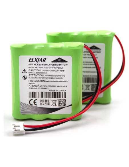 Batería de Reemplazo Ni-MH 4.8V 800mAh elxjar para Standard Horizon HX100