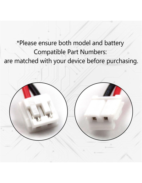 Batería de Reemplazo Ni-MH 4.8V 800mAh elxjar para Standard Horizon HX100