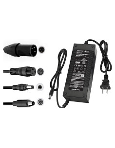 Cargador Rápido 54.6V 2A Brokeir para Batería Ebike 48V