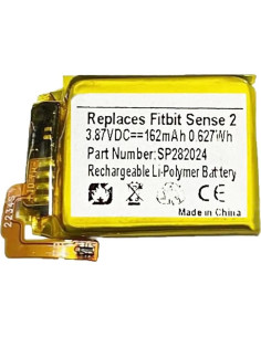 Batería de Reemplazo SP282024 162mAh para Fitbit Sense 2 2