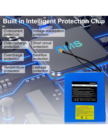 Batería de Litio 36V 7800mAh para Scooter Eléctrico CWUU