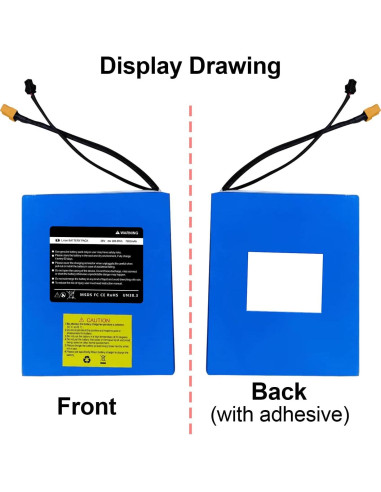 Batería de Litio 36V 7800mAh para Scooter Eléctrico CWUU
