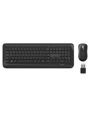 Combo Teclado y Ratón Inalámbrico Microsoft Incase 850 - Negro