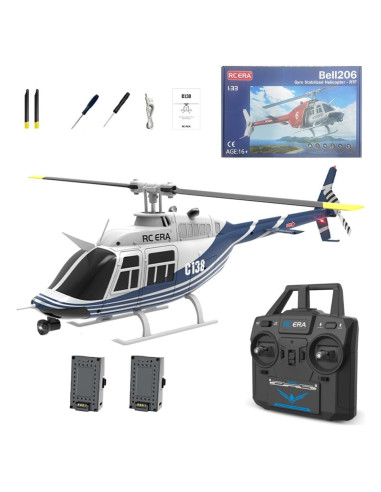 C138 Helicóptero RC OYDL 6CH Giroscopio 306mm RTF