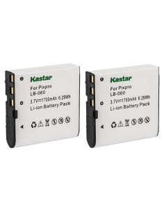 Baterías Kastar 2-Pack para Cámara Digital VJIANGER 4K