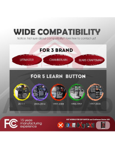 Control Remoto Universal Chamberlain 950ESTD para Garaje 2