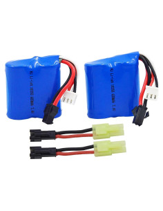Batería de Ion de Litio 7.4V 600mAh Blomiky para Barcos RC