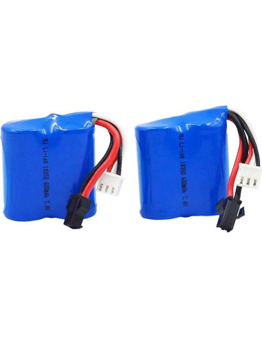 Batería de Ion de Litio 7.4V 600mAh Blomiky para Barcos RC