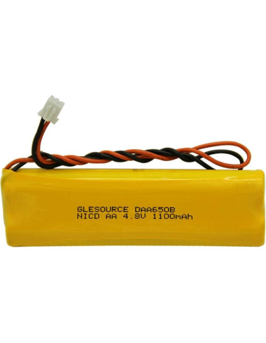 Batería de Emergencia Ni-CD 4.8V 1100mAh GLESOURCE 2 Piezas