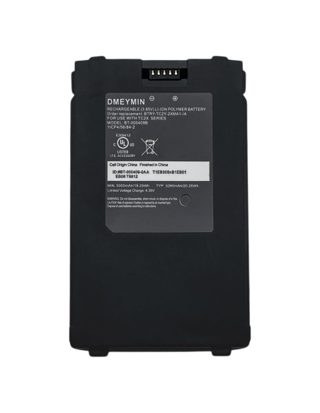 Batería Li-ion 5260mAh para escáner Zebra TC21 TC26
