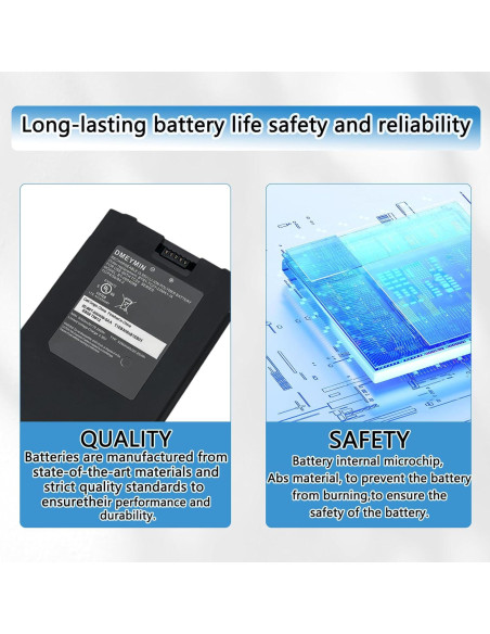 Batería Li-ion 5260mAh para escáner Zebra TC21 TC26