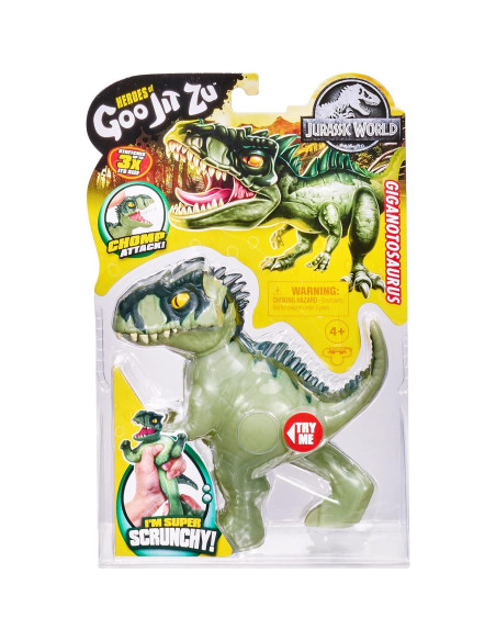 Giganotosaurus Estirable Heroes de Goo Jit Zu - Jurassic World
