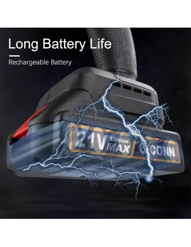 Batería Recargable O-CONN 21V MAX 2000mAh para Motosierra