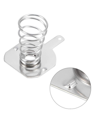 Placa de Contacto de Batería 18650 uxcell - 20 Pares 16.5x16mm