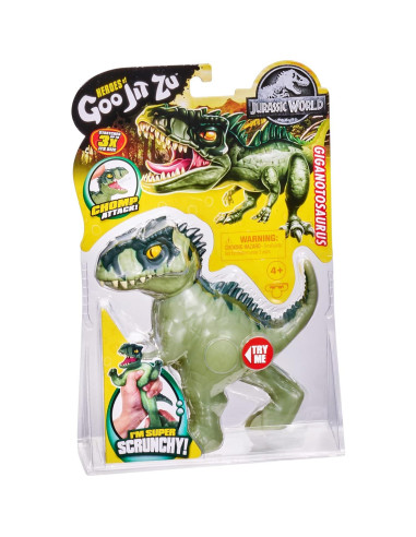 Giganotosaurus Estirable Heroes de Goo Jit Zu - Jurassic World