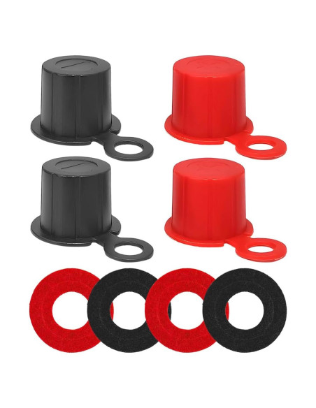 Cubierta de Terminal de Batería Mandark, 4PCS, Aislante Universal