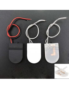 Soporte de Batería CR2032 Alinan con Interruptor ON-OFF 3V 2