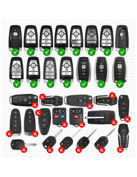 Batería de Reemplazo CR2450 para Llavero Ford Lincoln 2017-2025