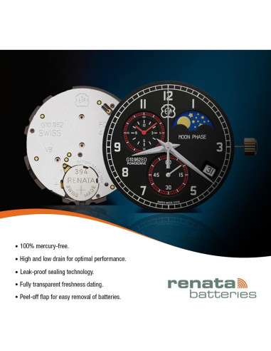 Baterías de Reloj Suizo Renata 364 SR621SW - 3 Piezas 1.55V