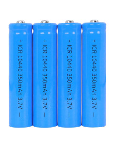 Baterías recargables 10440 Horbupa 3.7V 350mAh Paquete de 4