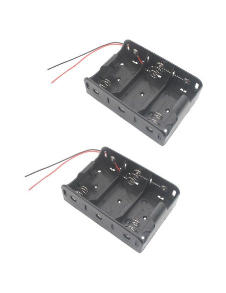 Soporte de Batería D OZXNO 3 Ranuras 4.5V 2 Pcs