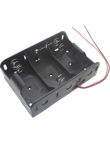 Soporte de Batería D OZXNO 3 Ranuras 4.5V 2 Pcs