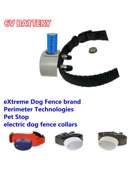 Batería de 6V para Collares de Cerca Invisible Pet Stop - Paquete de 5