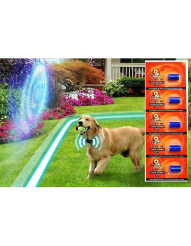Batería de 6V para Collares de Cerca Invisible Pet Stop - Paquete de 5