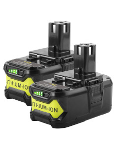 Batería de Reemplazo Li-ion 18V 6000mAh Ryobi P108 (2Pack)
