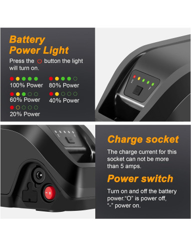 Batería de Ebike 36V 13Ah YOSE POWER Compatible Jasion EB5