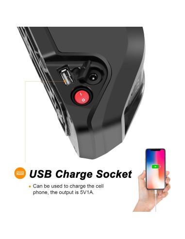 Batería de Ebike 36V 13Ah YOSE POWER Compatible Jasion EB5