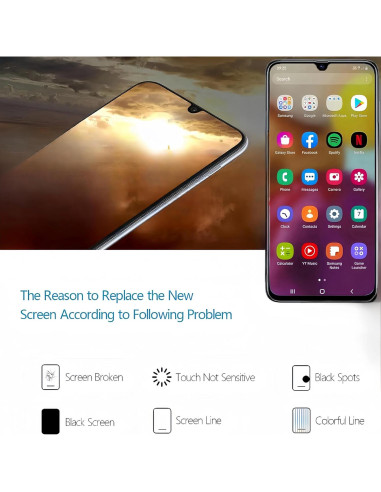Reemplazo Pantalla LCD OnePlus Nord N200 5G 6.5" Completo