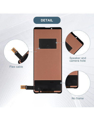 Pantalla Táctil TFT Reemplazo Sony Xperia 10 III 6.0" Negro