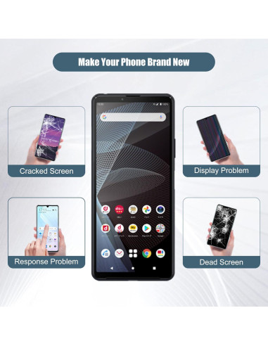 Pantalla Táctil TFT Reemplazo Sony Xperia 10 III 6.0" Negro