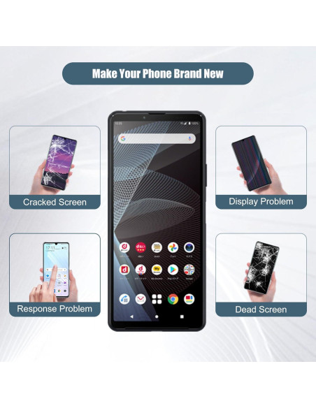 Pantalla Táctil TFT Reemplazo Sony Xperia 10 III 6.0" Negro