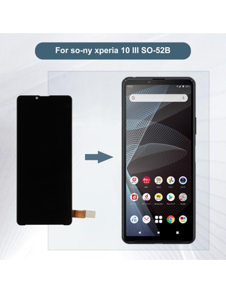 Pantalla Táctil TFT Reemplazo Sony Xperia 10 III 6.0" Negro