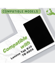 Reemplazo Pantalla LCD Táctil Negro Lenovo Tab K10 10.3" 2