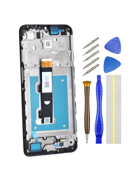 Pantalla Digitalizadora LCD 6.5" para Motorola Moto E22 E22i - Negro