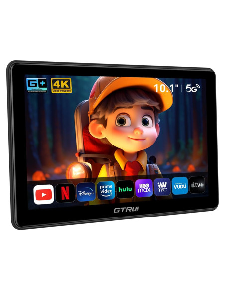 Reproductor de Video para Auto GTRUI 10.1" Android 4K Touch