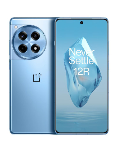 Cristal Trasero Reemplazo OnePlus 12R 5G Azul Frío + Herramientas