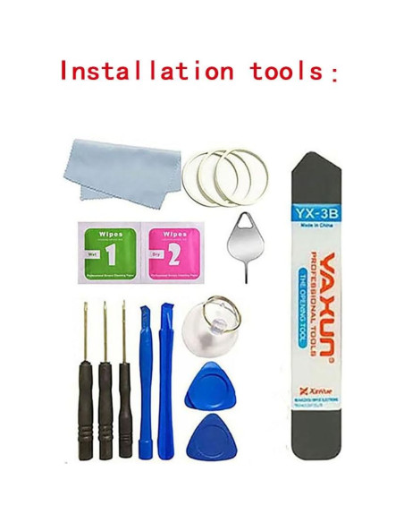 Cristal Trasero Reemplazo OnePlus 12R 5G Azul Frío + Herramientas