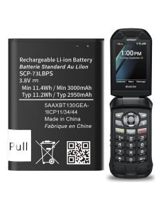 Batería de Reemplazo ITMBET SCP-73LBPS 3000mAh para Kyocera