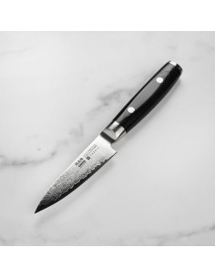 Cuchillo de Pelar Yaxell Ran Plus 10.16 cm Damasco VG10 Japonés 2