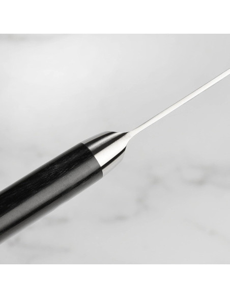 Cuchillo de Pelar Yaxell Ran Plus 10.16 cm Damasco VG10 Japonés